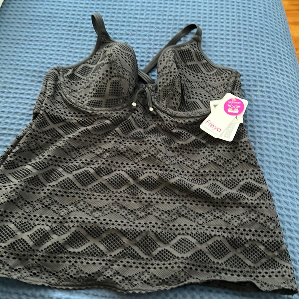 Freya Black swim top
